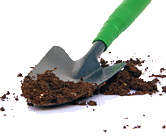 Shovel and dirt